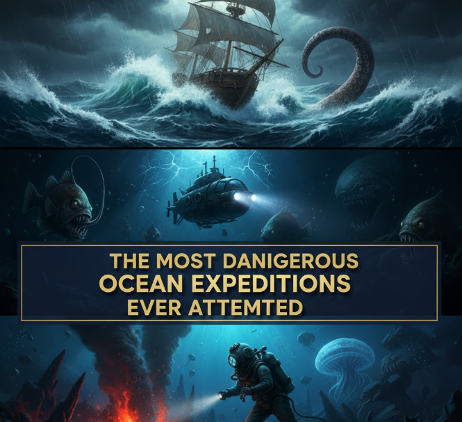 The Most Dangerous Ocean Expeditions Ever Attempted