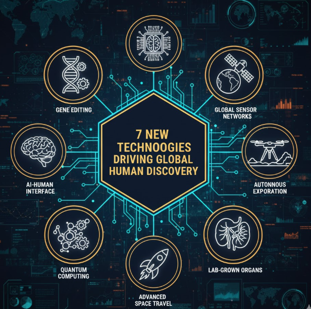 7 New Technologies Driving Global Human Discovery